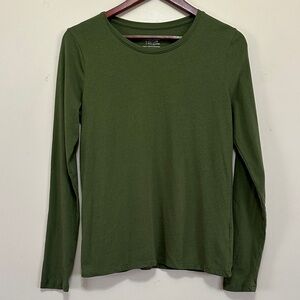 Time and Tru Sage Green Long Sleeve Shirt